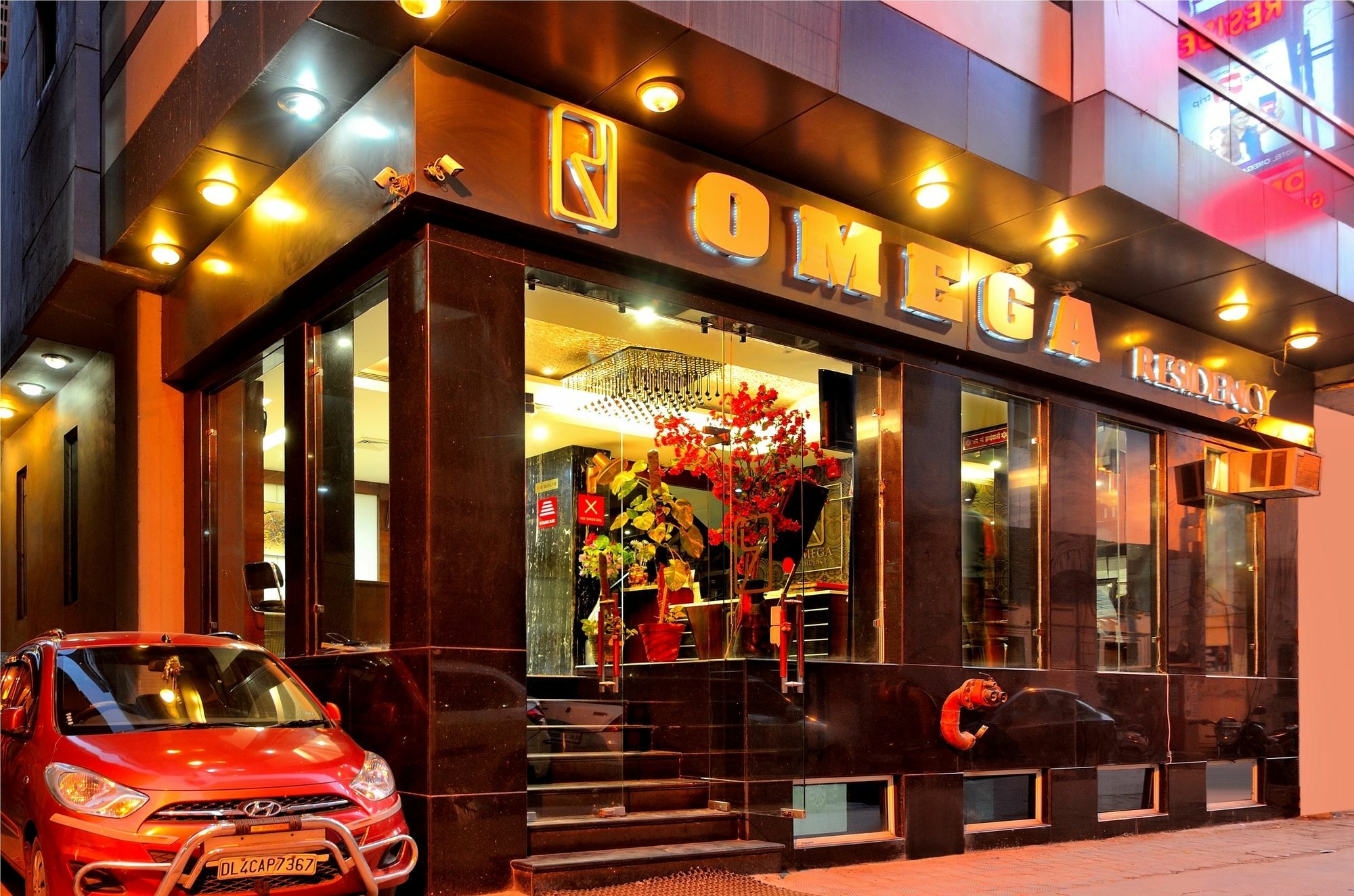 Omega Residency Hotel New Delhi Exterior photo