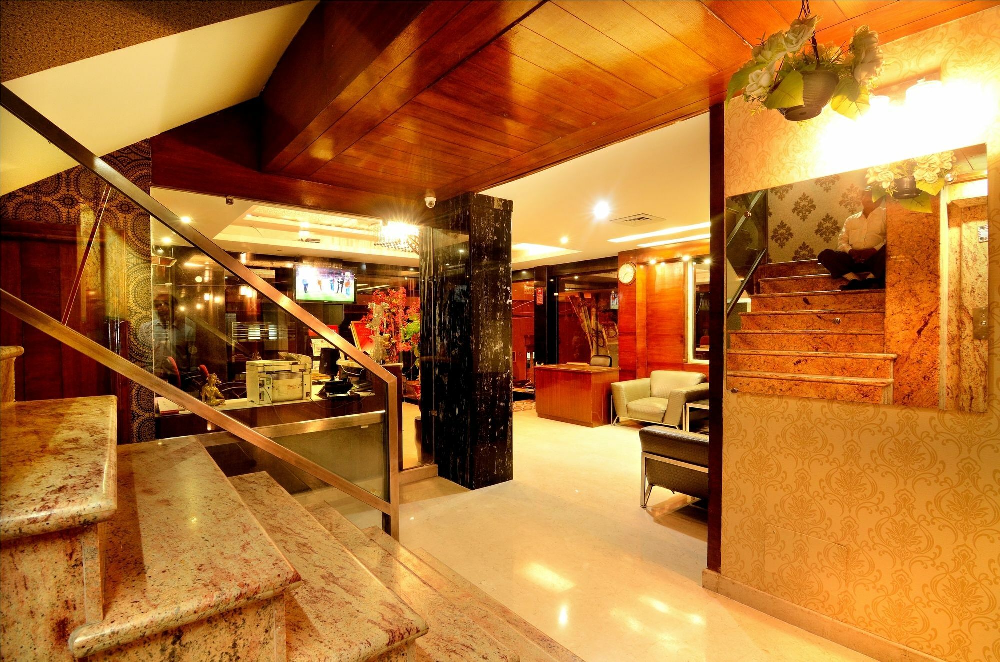 Omega Residency Hotel New Delhi Exterior photo